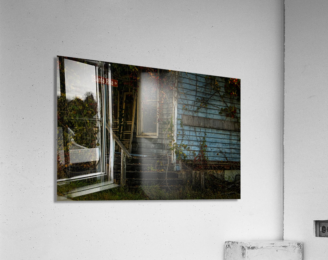 Abondoned Building  Acrylic Print