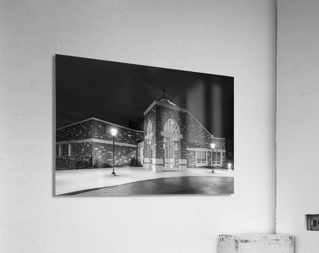 Black and White Illuminations Acrylic Print