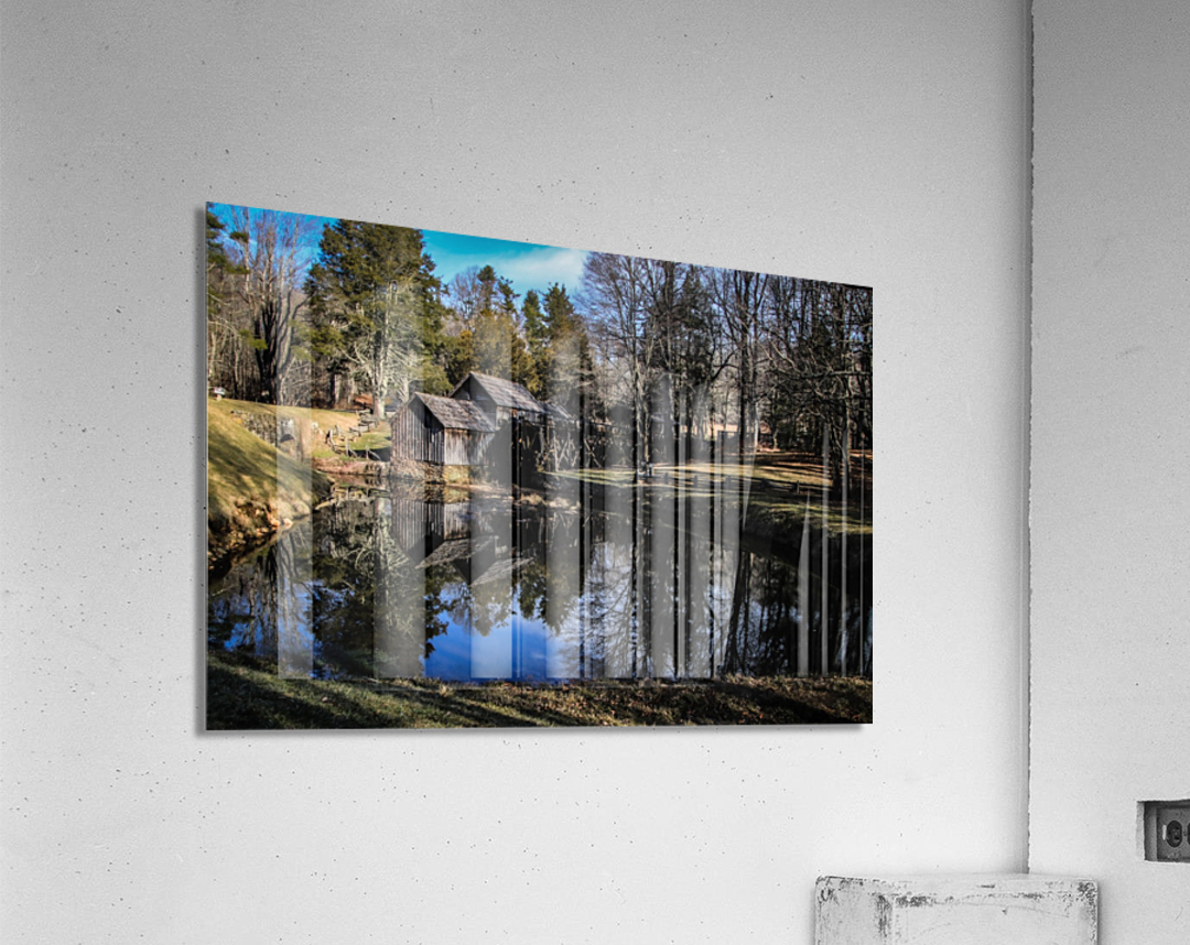 Late Winter at Mabry Mill Acrylic Print