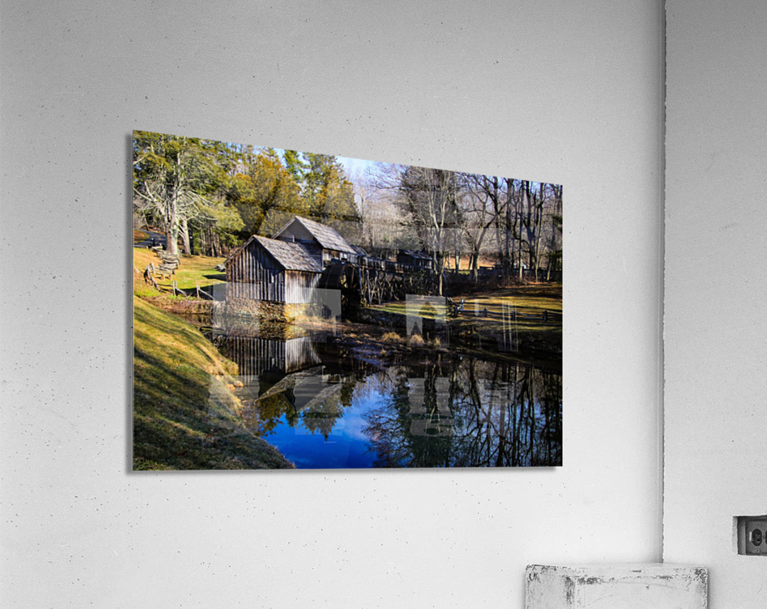 Mabry Mill - Late Winter Acrylic Print