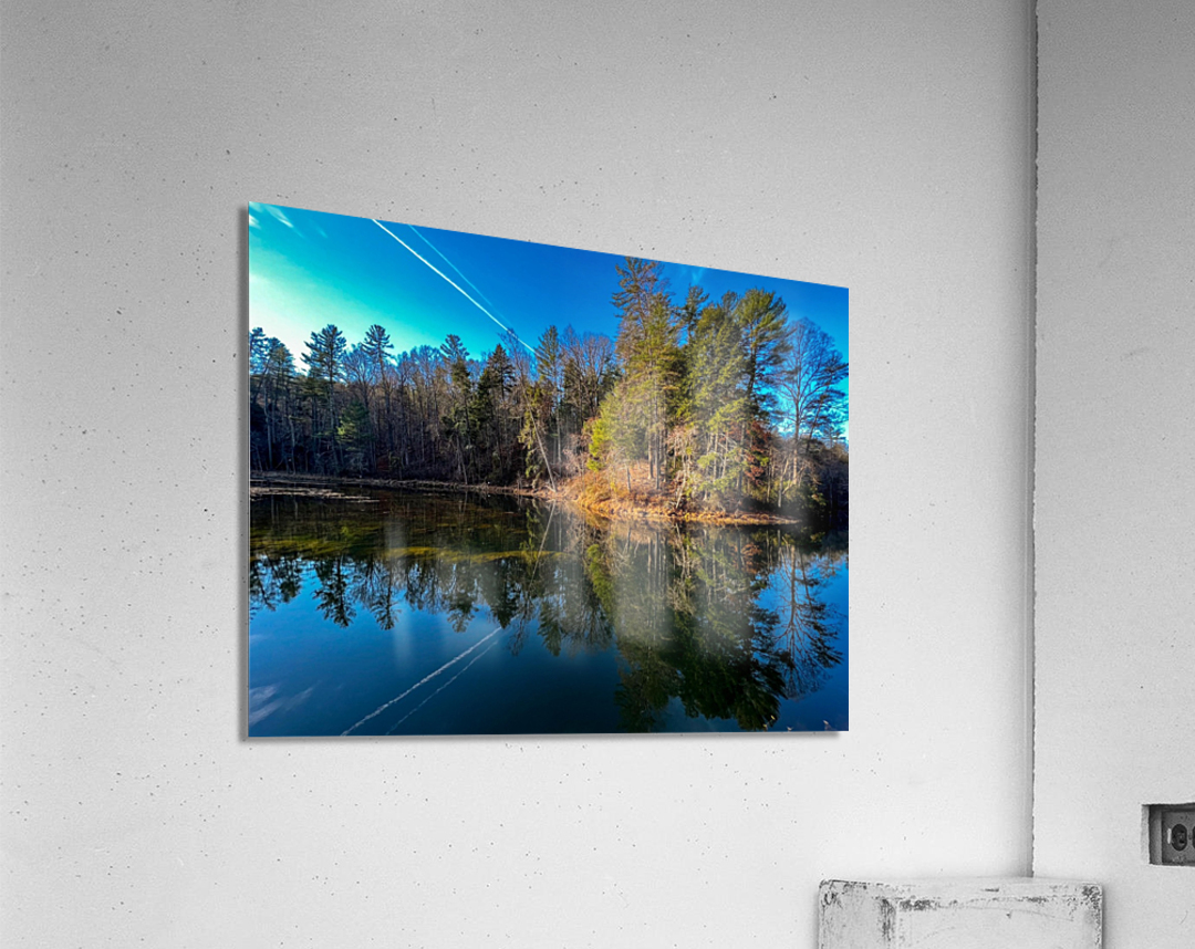 Otter Lake Reflections Acrylic Print