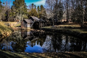 Late Winter at Mabry Mill