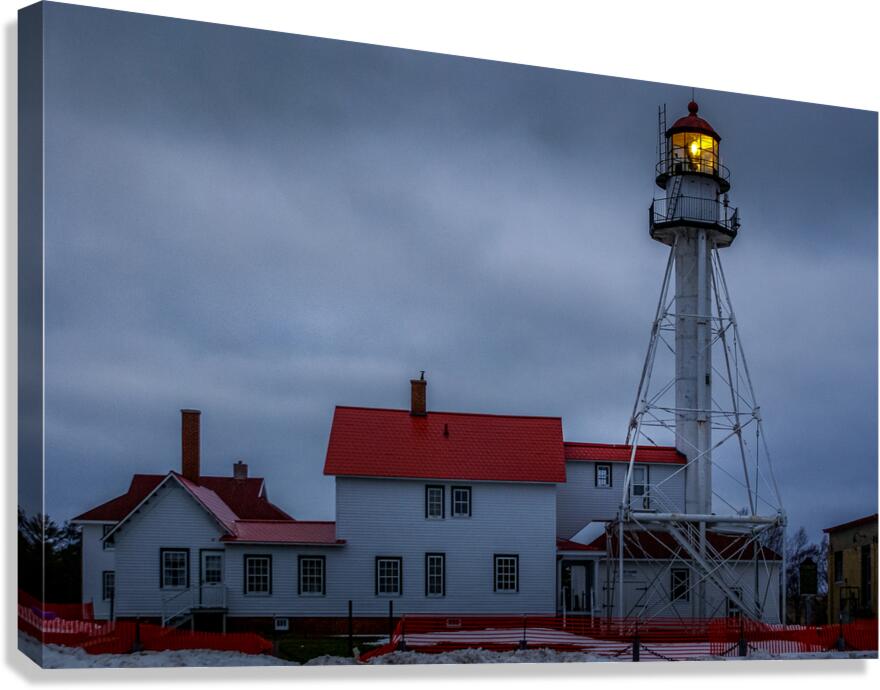 The LIght is On Canvas Print