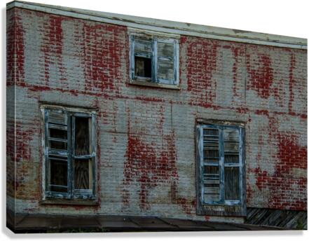 Window and Wall Textures  Canvas Print