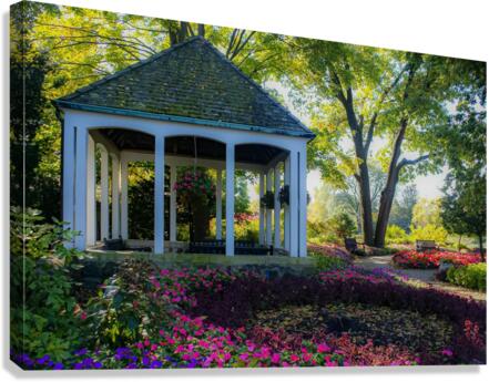 Morning in the Gardens Canvas Print