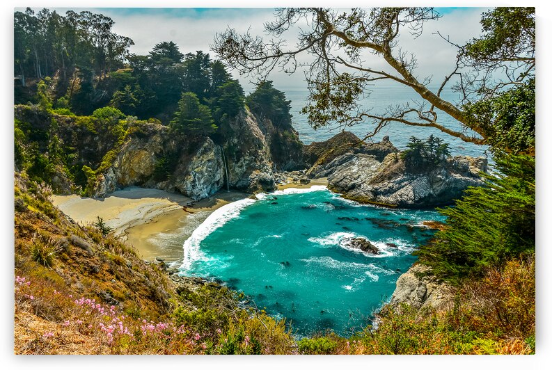 Seaside Serenity: McWay Falls by Deb Beausoleil
