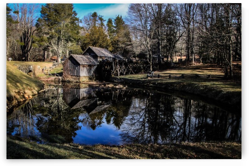 Late Winter at Mabry Mill by Deb Beausoleil
