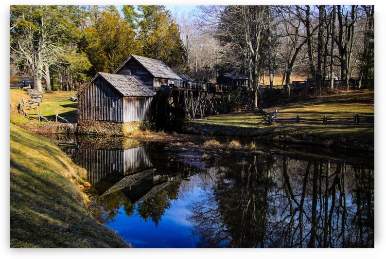 Mabry Mill - Late Winter by Deb Beausoleil