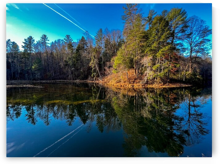 Otter Lake Reflections by Deb Beausoleil