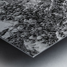 Picnic Under Snow Trees  Metal print