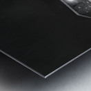 Black and White Illuminations Metal print