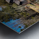 Late Winter at Mabry Mill Metal print