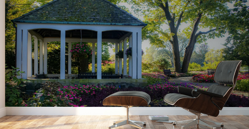 Morning in the Gardens Wall Murals