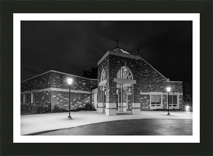 Black and White Illuminations Picture Frame print