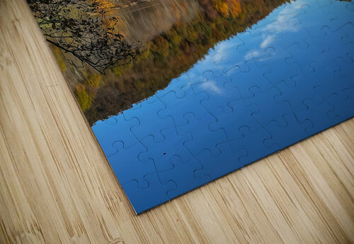 Autumn Reflections at Peaks of Otter Deb Beausoleil puzzle