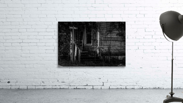 Abondoned Building BW Wall Preview
