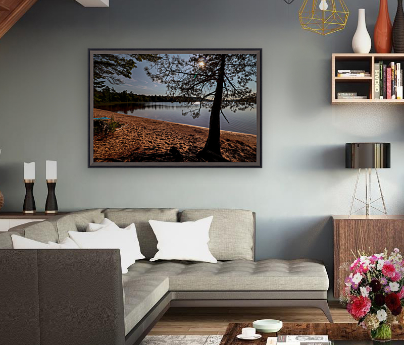 Summer Day at Deer Lake Reproduction