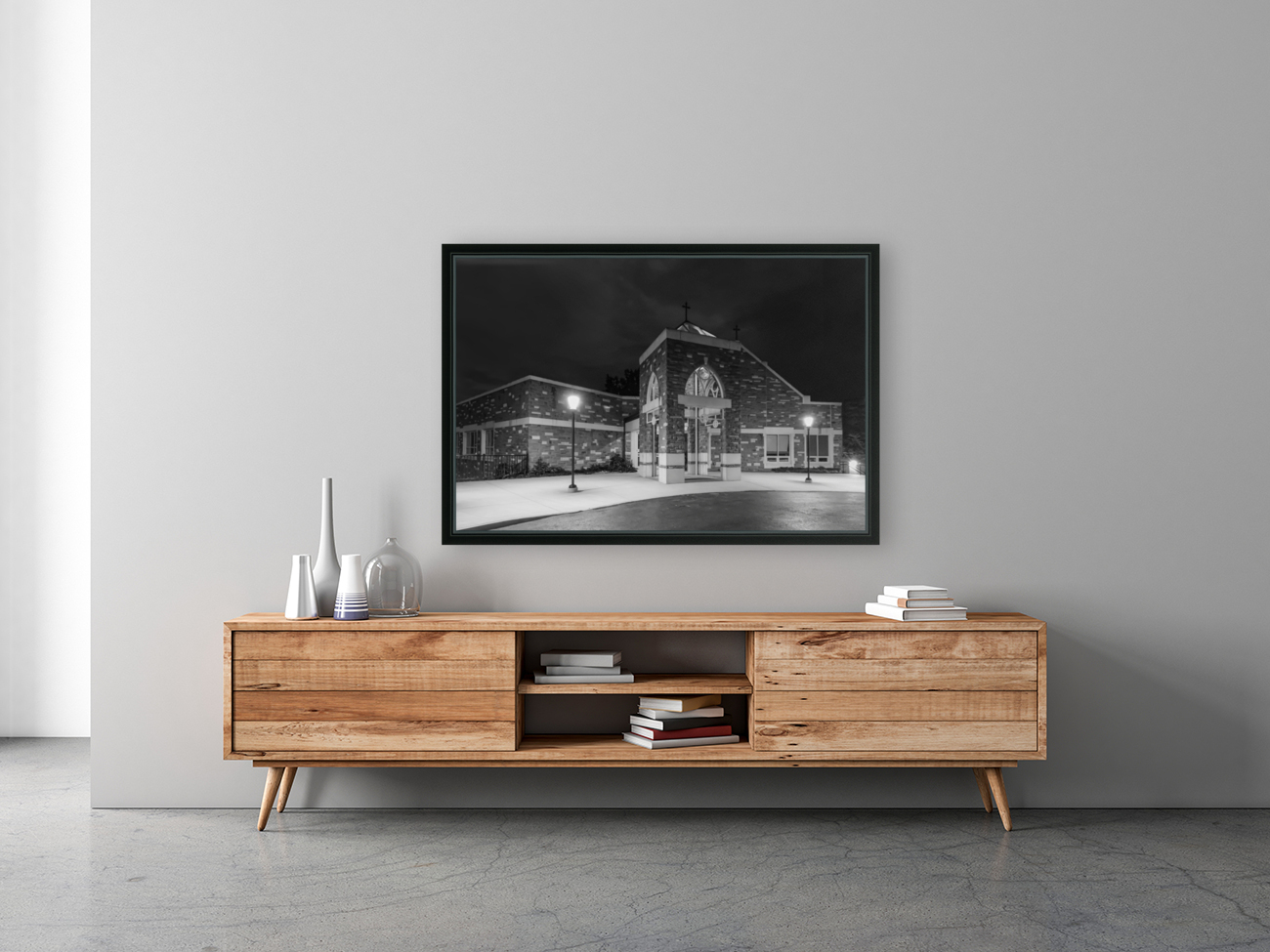 Black and White Illuminations Reproduction