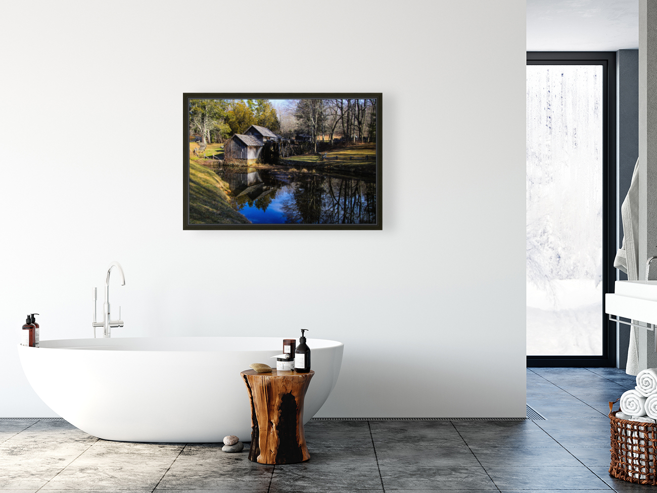 Mabry Mill - Late Winter Reproduction