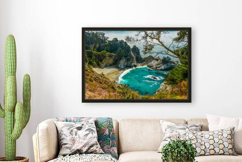 Seaside Serenity: McWay Falls by Deb Beausoleil