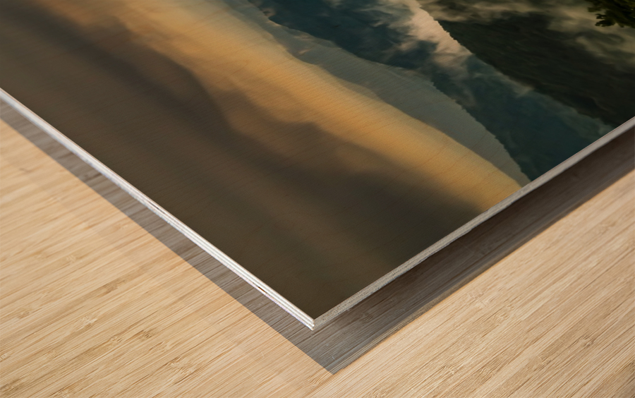 Rock Castle Gorge Wood print